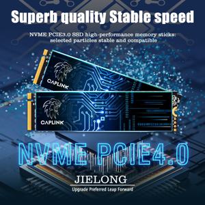 قرص صلب <span class=keywords><strong>M</strong></span>.<span class=keywords><strong>2</strong></span> 2280 PCIE Gen4*4 NVME بسرعة تصل إلى 5000 ميجابايت/ثانية، سعات 256 جيجا و512 جيجا و1 تيرا و<span class=keywords><strong>2</strong></span> تيرا، لترقية أجهزة الكمبيوتر المكتبية والمحمولة للألعاب - Product Image 3