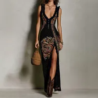 Robe longue cintrée taille haute pour femme, style élégant, disponible en bleu marine, noir, rouge, blanc cassé, tailles de la S à la 3XL, vente en gros