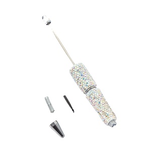 Diamantes de Imitación de Plástico Personalizados para Bolígrafos y Bolígrafos de Rodillo - Portátiles y Personalizables para Material Escolar y Regalos Promocionales - Product Image 4