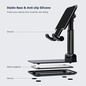 Essager — Support métallique de bureau pour téléphone Portable, pliable, extensible, pour <span class=keywords><strong>Xiaomi</strong></span>, iPhone, iPad - Product Image 6