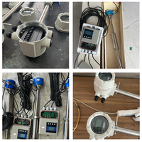 Customizable Stainless Steel Plug-In Electromagnetic Flowmeter 1% Accuracy for Water -20~+60 1.6MPa Pressure 2-Year