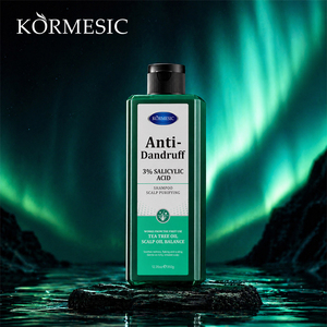Shampooing antipelliculaire KORMESIC Private Label 350ml 3% Acide Salicylique Équilibrant le Cuir Chevelu Nourrissant Réparateur Anti-Chute de Cheveux - Product Image 1