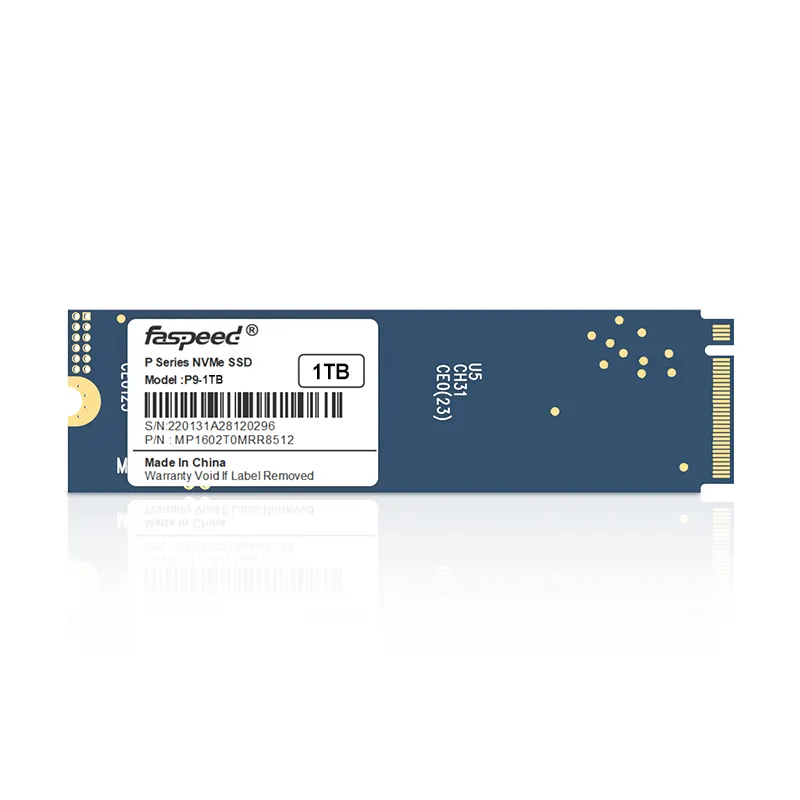 Faspeed 3D NAND Flash SLC MLC QLC, 512GB 1TB PCIE 4.0 Gen 4 NVME M.2 SSD Solid State Drive