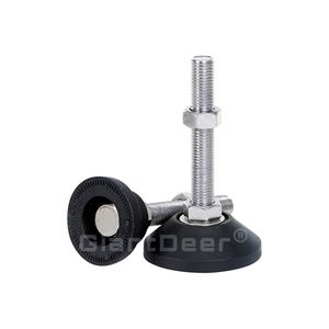 <span class=keywords><strong>Pieds</strong></span> de mise à niveau personnalisés en acier inoxydable zingué de 40mm 50mm 60mm 80mm 100mm de diamètre - Product Image 1