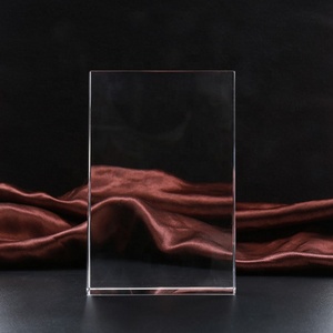Trophée en verre cristal K9 biseauté vierge en gros, personnalisable avec logo et <span class=keywords><strong>photo</strong></span> pour cadeaux d'affaires et souvenirs - Product Image 2
