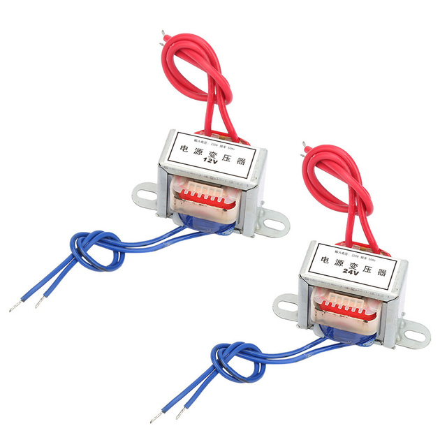 AC 12V/24V Output Voltage 2W Input 220V 50Hz Single Power Transformer Power Converter -20~+70 Operating Temperature