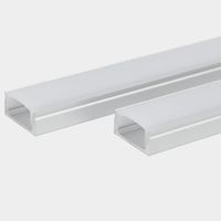 2024 nouveauté TW1708B Offre Spéciale canal LED en aluminium de 3m pour profil de lumière de bande led couverture PC diffuseur Led encastré