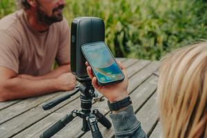 Telescopio Astronómico Inteligente Mini Dwarf Ultraportátil para Astrofotografía con Filtros Integrados y Enfoque Automático GOTO para Exteriores - Product Image 6