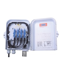 FTTH ODB FDB 실내 및 실외 통신 광섬유 박스 용 1x8 광섬유 분배 박스 낮잠 단자