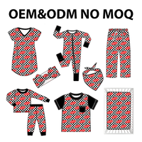 Nouveau design Combinaison courte en bambou écologique avec fermeture éclair bidirectionnelle unisexe pour bébé et tout-petit, confortable, douce pour la peau, personnalisable
