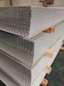 Piastra <span class=keywords><strong>a</strong></span> scacchi in ferro antiscivolo/lamiere in acciaio inossidabile in rilievo - Product Image 6