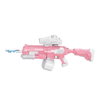 Pistolet à eau électrique à double mode Jouets de grande capacité en plastique à aspiration automatique à grande vitesse Jouets d'été pour les toilettes de fête en plein air