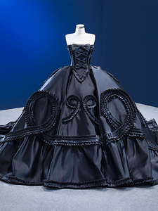 RSM67568 nuovo abito da sera con abito da ballo da sposa da principessa senza maniche con spalle scoperte - Product Image 2