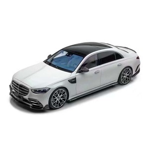 Kit Carrozzeria in Fibra di Carbonio Nera Stile MSY di Alta Qualità per <span class=keywords><strong>Mercedes</strong></span>-Benz Classe <span class=keywords><strong>S</strong></span> W223 M Sport: Labbro Anteriore, Diffusore Posteriore e Fiancate - Product Image 5
