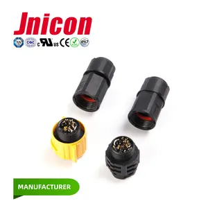 Preço de fábrica multi pin IP67/IP68 multipin painel impermeável mount power connector