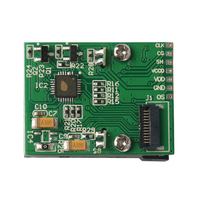 Moteur de numérisation 1D bon marché OEM USB TTL CCD lecteur de codes-barres Source de lumière LED Interface RS232 Appareils mobiles Kiosques Arduino Stock