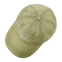 Usine haute qualité réfléchissant été lettre broderie Sport chapeau de soleil séchage rapide imperméable respirant casquettes de Baseball