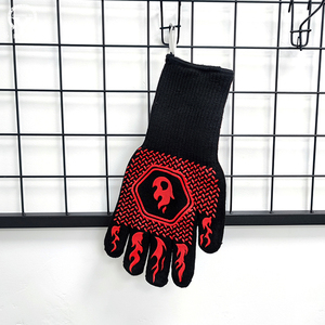 OEM ถุงมือซิลิโคนทนความร้อน800องศา,อุปกรณ์ห้องครัวถุงมือบาร์บีคิวสำหรับอบจับหม้อไฟ - Product Image 1