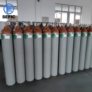 High Purity 200Bar 99.999% Helium Gas Refillable Helium Gas Tank Balloons 50L