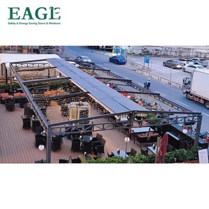 Design moderno elettrico retrattile tenda da sole per uso esterno con triangolo tetto modanatura per Sunrooms & case di vetro - Product Image 2