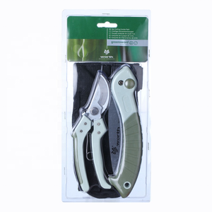 Ensemble d'outils de jardinage de <span class=keywords><strong>luxe</strong></span> 2 pièces, sécateur, scie pliante, petit outil de jardin en aluminium - Product Image 1