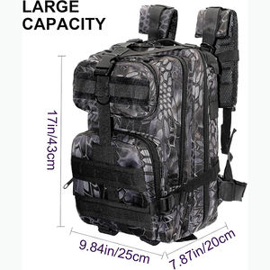 Échantillon gratuit Sac à dos pour matériel de pêche-Sac de rangement pour pêche tactique Voyager-Sac léger et compact pour la pêche - Product Image 3