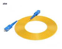 Kabel Patch Fiber Single Mode SC-SC UPC 1m 3m 5m 10m untuk FTTH OLT Jumper Fiber Single Mode Kompatibel Dengan C300 C320 OLT