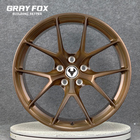 GRAYFOX Jantes forgées personnalisées en bronze brossé 18 19 20 21 22 pouces 5x120 5x112 5x114.3 pour BMW M2 F87 Série 3 335i BMW X5 X6
