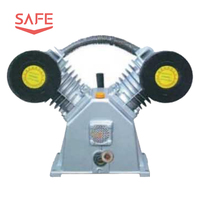 Compresseur d'air à piston industriel haute pression SAFE, tête de pompe 2065 2080 3065 3090 10hp 4hp 3hp
