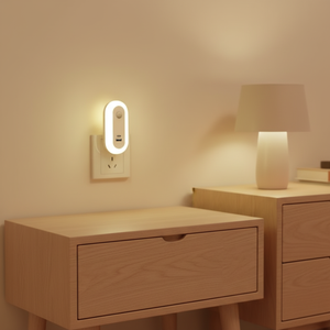 A94t LED Mini Xách Tay Cảm Biến Chuyển Động Thông Minh Đèn Ban Đêm Cho Trong Nhà Phòng Ngủ Hành lang Cắm Trong Đèn - Product Image 1