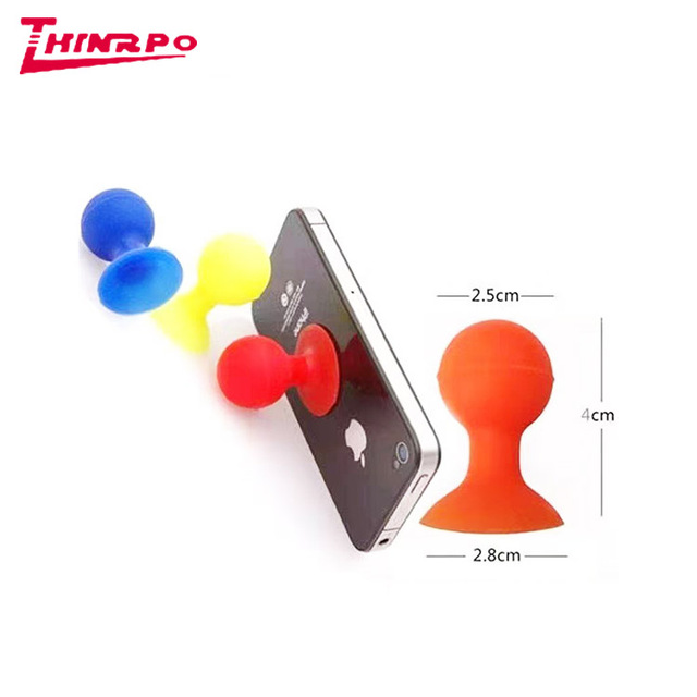Silicone Phone Stand Sucker Holder Strong Hands-Free Feature Custom Car Phone Case-Moulding Sucker