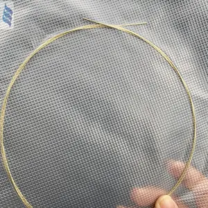 Cuerda de alambre recubierta de cobre, 1x7-0,8mm