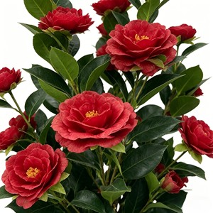 Árbol de Camelia Artificial, Árbol de Camelia Sintético, Árbol de Camelia en Maceta - Product Image 6