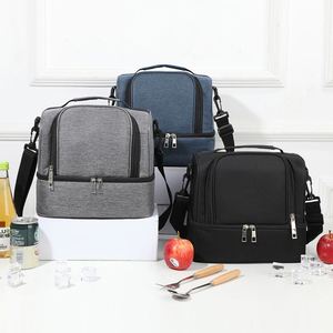Nueva Bolsa Térmica para Almuerzo de Gran Capacidad, Bolsa Térmica de Doble Capa para Mujeres y Hombres, Bolsa Reutilizable para Almacenar Alimentos - Product Image 2
