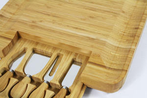 Nuovo e Originale bistecca tagliere di bambù bordo di formaggio - Product Image 2