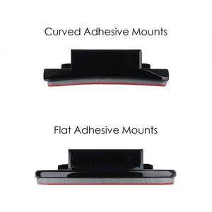 Kit de fixation adhésive HONGDAK, coussinets adhésifs pour caméras <span class=keywords><strong>GoPro</strong></span> <span class=keywords><strong>Hero</strong></span> 12 11 10 9 8 <span class=keywords><strong>7</strong></span> 6 5 4 Noir Argent - Product Image 3