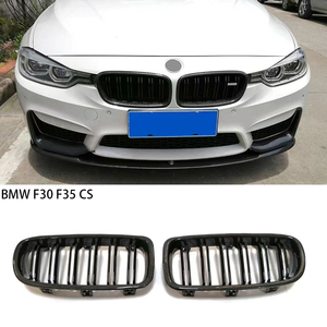 Pour Série 3 F30 Style CS Grille avant en fibre de carbone 2013-2019 - Product Image 2