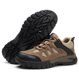 Zapatos de trabajo a prueba de perforaciones, calzado de seguridad deportivo resistente a la presión con cabeza de acero, botas de seguridad al aire libre para senderismo, venta al por mayor - Product Image 2