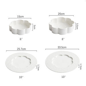 Ceramic Dinnerware Set Cold Dishes Appetizer Puree Salad Sweet Dessert Puree Serving Tray Soup Bowl Buffet Restaurant Tableware - Product Image 2