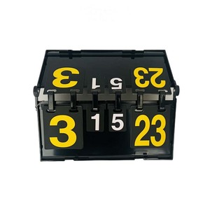 Đa chức năng Bảng điểm 2 đến 6 chữ số da ABS sắt bề mặt bền Bảng điểm bóng đá bóng rổ bóng chuyền thiết bị - Product Image 2