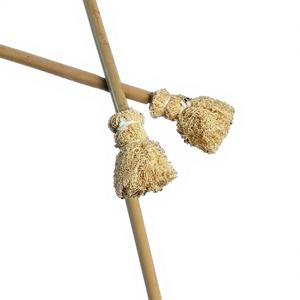 Éponge en bois naturel, brosse à tasses portable, antiadhésive, réutilisable pour le nettoyage de la cuisine domestique - Product Image 1