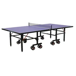 2023 nuovo stile portatile mobile stabile tavolo da ping pong con ruota universale, stadio del cortile adolescente treno tavolo da ping pong