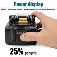 KC Được Chứng Nhận Cho Pin Makita 18V Pin Khoan Thay Thế 6AH BL1830 BL1850 BL1860