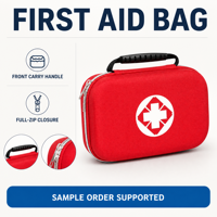 Trousse de premiers secours industrielle complète de 284 pièces, étui rigide en EVA, sac d'urgence étanche, camping en plein air, randonnée, survie
