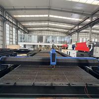 Machine de découpe laser CNC à grande portée sur rail pour le traitement des plaques métalliques épaisses en acier au carbone et en acier inoxydable
