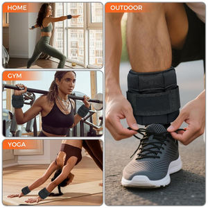 Poids de cheville et de poignet réglables et durables, parfaits pour les entraînements de jambes et de bras avec coutures renforcées - Product Image 6