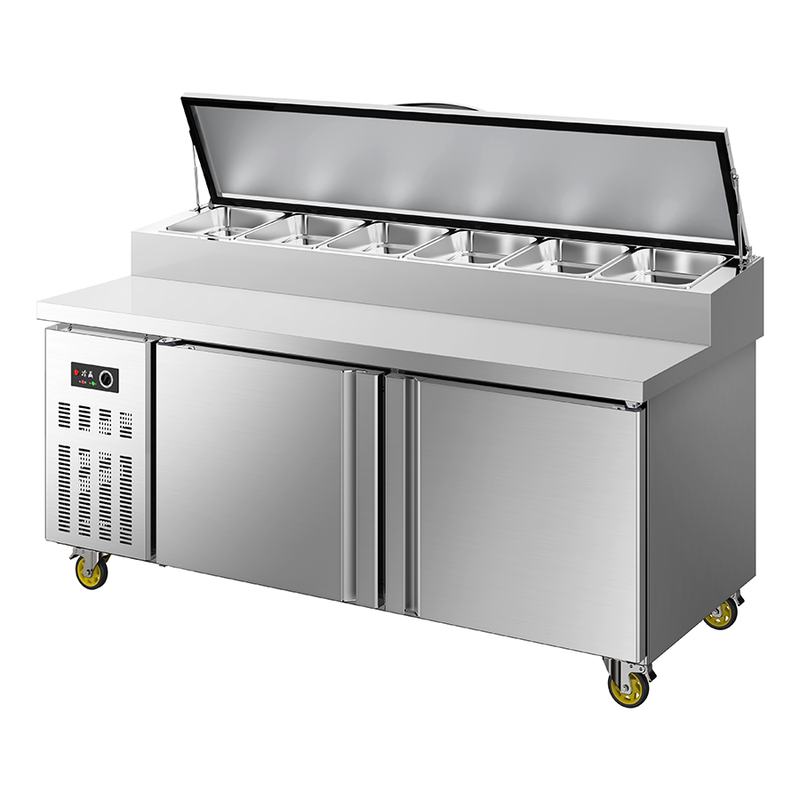 Dual Temperature Air Cooling Commercial Undercounter