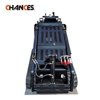 Mini chargeur Skidsteer EPA Kubota Perkins 25hp moteur Diesel noir n'importe quelle pompe de manettes pilotes de couleur pour accessoires Dingo Digga