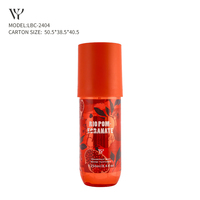 Brume Corporelle Fruitée 250ml Très Vendue - Parfum Rafraîchissant Pêche, Noix de Coco et Grenade pour Usage Quotidien et Soirées