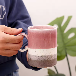 Hot Sale 400ML <b>Ceramic</b> <b>Mug</b> Gold Rim Cartoon Dishwasher Microwave Safe Customizable Coffee Cup Couples Business Gift - Product Image 3